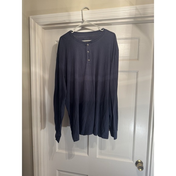 Fresh Clean Tees Other - Fresh Clean Tees Henley 3xl Navy